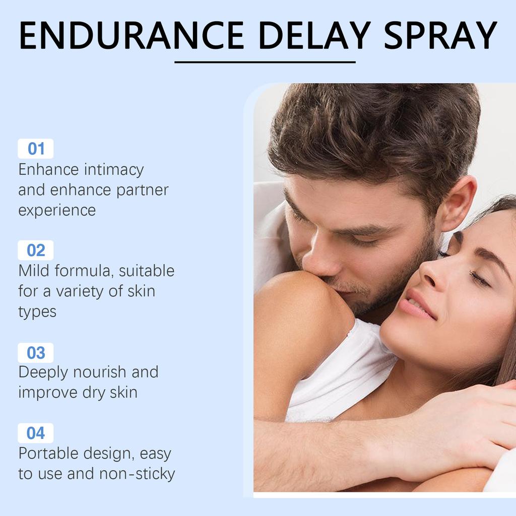 Улучшение интимности и длительный спрей Нежное расслабление Улучшение ощущений Длительный уход Легкий и комфортный мужской спрей для улучшения потенции, 6 мл