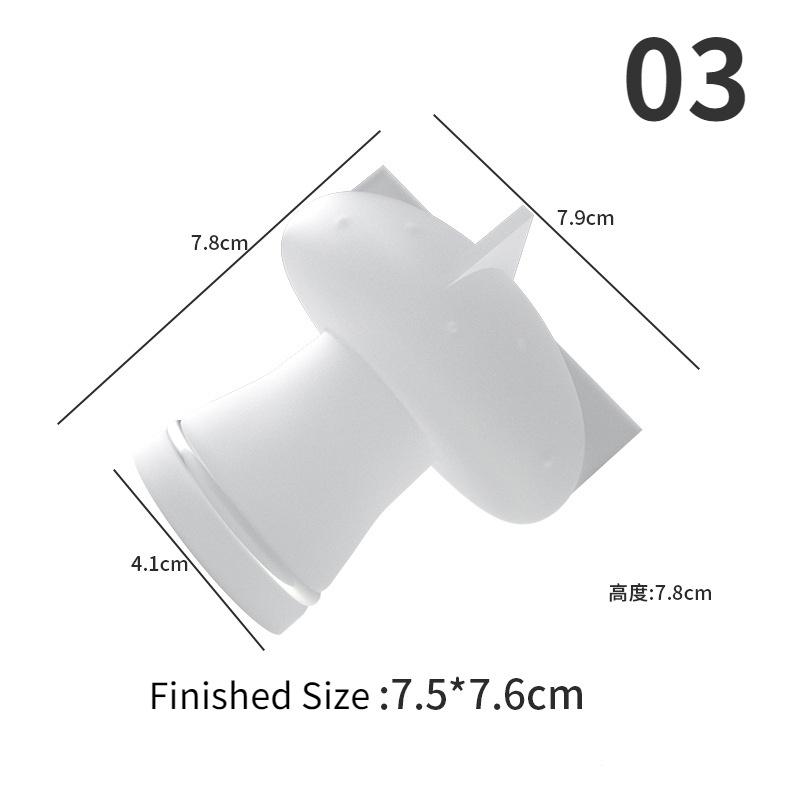 3D форма для свечей в форме гриба, DIY силиконовая форма для изготовления свечей, ароматный соевый воск, форма для мыла ручной работы, кухонная форма для выпечки шоколада