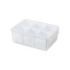 Refrigerator Storage Box 6 Grid Food Vegetable Fruit Storage Box Fridge Organizer Drain Basket Meat Onion Ginger Box