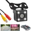 Rear Camera Car 1 Set Multi Compatible 170° Super Wide Angle Car Universal Waterproof Angle Adjustable Night Vision Function