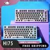 Leobog Hi75 Mechanical Keyboard Kit 81Keys Wired Keyboard RGB Gasket Hot-Swap Custom Aluminum Gamer Keyboard For Laptop PC Gift