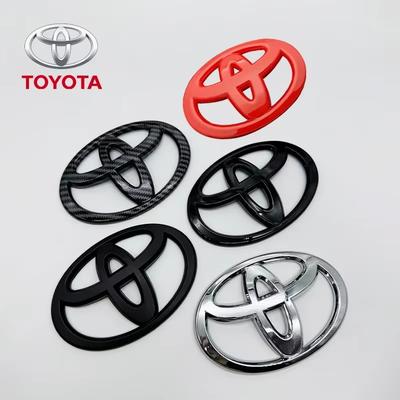 3D ABS передние и задние значки для Corolla Camry Reich Highlander решетка багажник внешний вид модифицированные автомобильные аксессуары ke