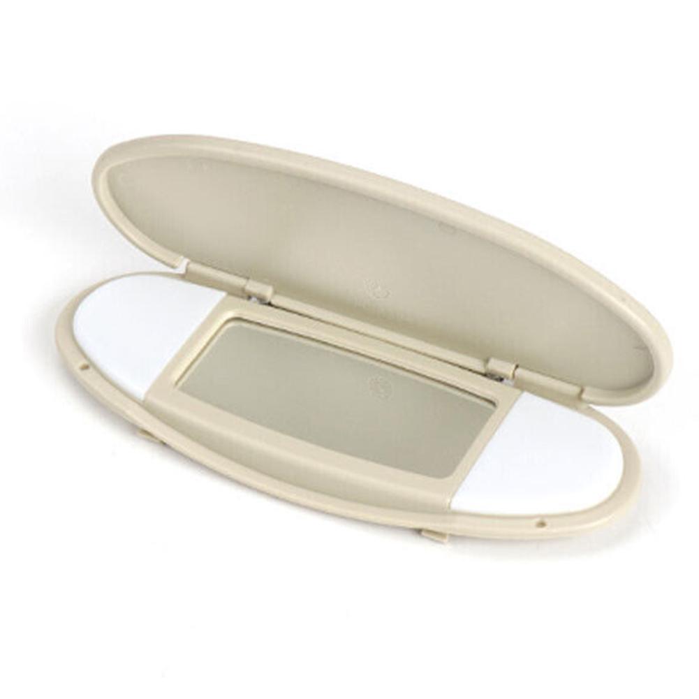 Car Visor Shade Panel Housing Vanity Mirror Cover For Mini S One D Jcw For Mini R55 R56 R60 2007-2014 C8f2