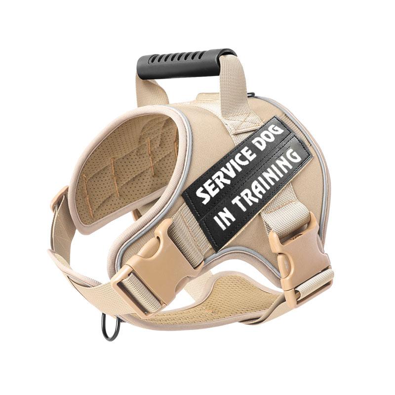 Нагрудный ремень для собак средних и крупных золотистых ретриверов, взрывозащищенный, дышащий, тактический жилет, шлейка для собак