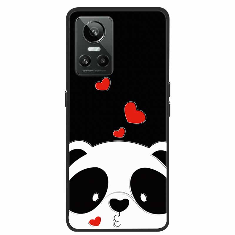 Чехол для Realme GT Neo3 5G 3D Цветок тиснение Мягкий силикон Задняя крышка чехла для телефона Для OPPO Realme GT Neo2 Neo 3 Чехол для Бампера