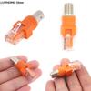 ВЧ (RF) female на RJ45 male Коаксиальный бочкообразный переходник-соединитель Coax Adapter, RJ45 на ВЧ (RF) разъем BNC F-типа