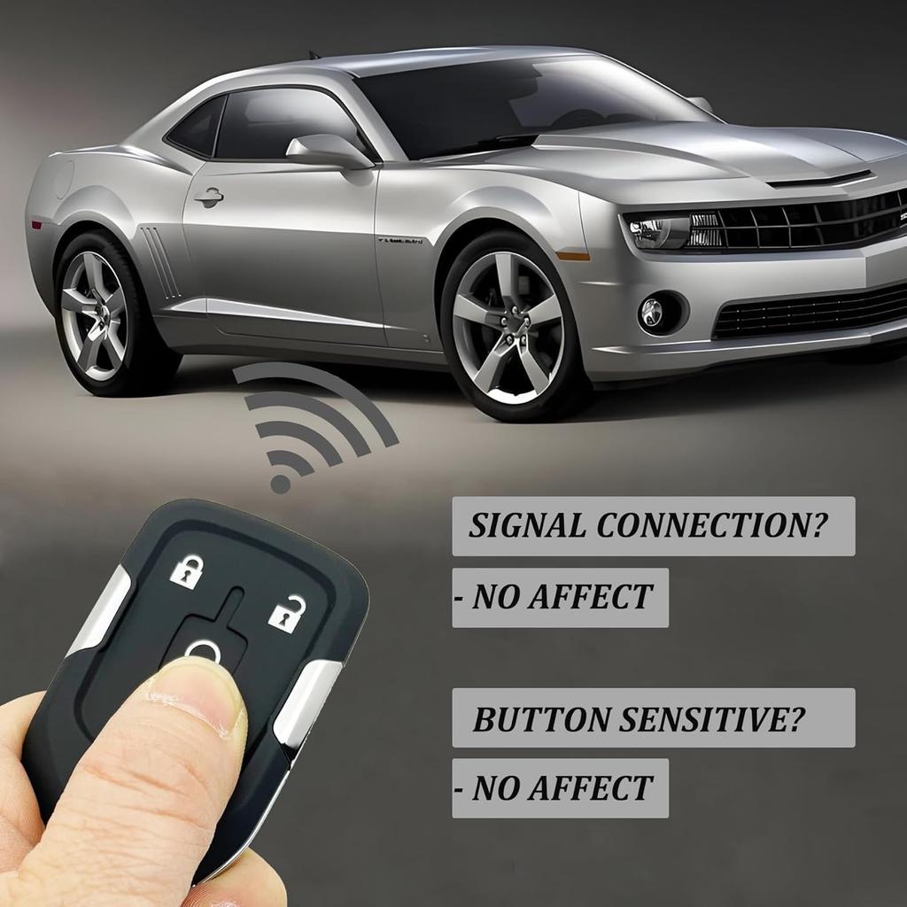 Сменный корпус для смарт-ключа-брелока подходит для GMC Acadia Terrain     Бесключевой доступ Чехол для автомобильного пульта HYQ1EA (4 Кнопки A)