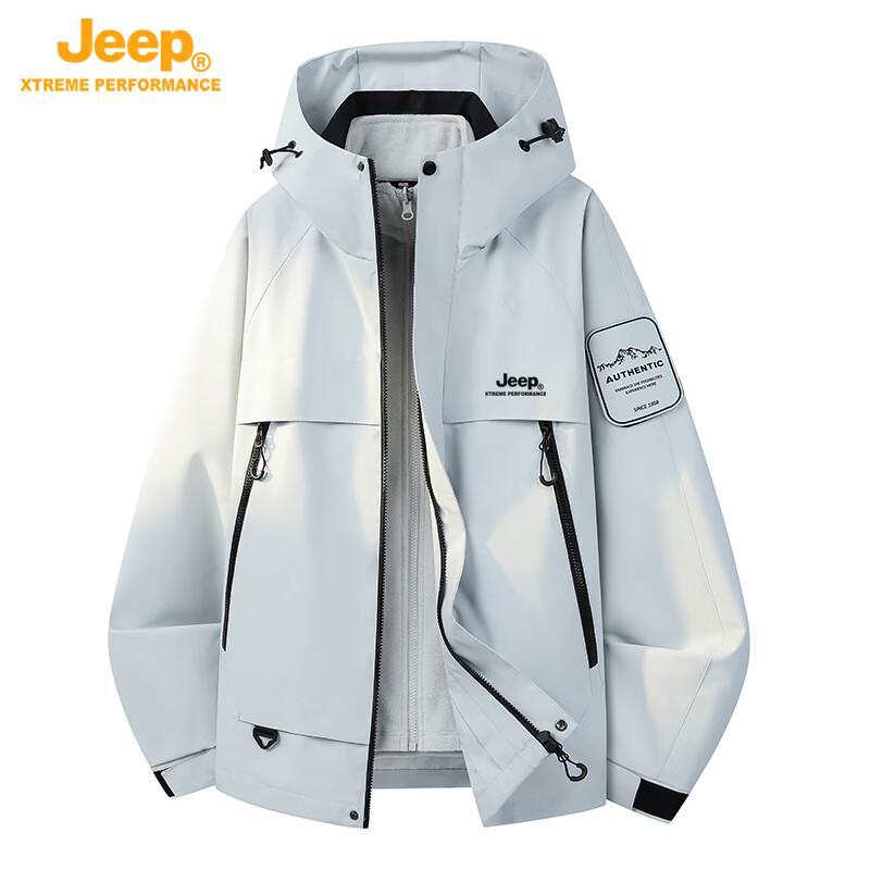 JEEP 2026 Men's 3-in-1 Outdoor Windproof Winter Jacket