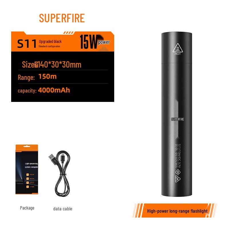 SupFire S11-F Mini LED Rechargeable Flashlight
