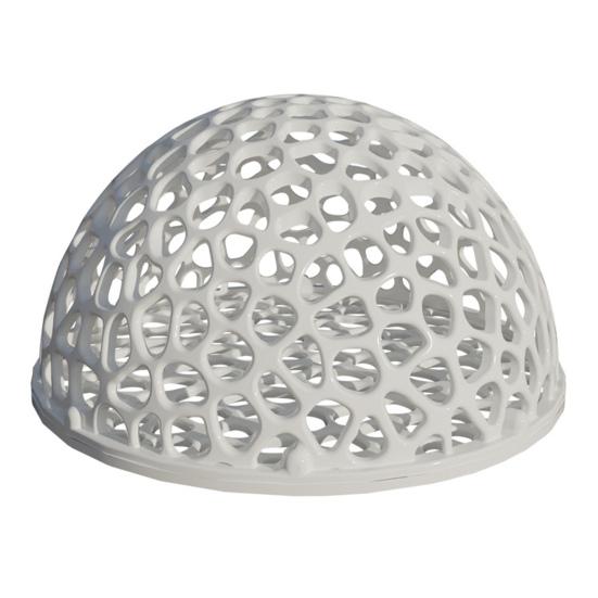 Aquarium Hideout Cave Shelter Fish Tank Decoration Hollow Hemispherical Hideout for Small Fish Shrimp Breeding Resting Playing