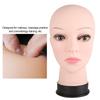 Мягкий Массажный Манекен Голова Модель для Практики Татуировки Косметологическое Обучение Парик Дисплей для Шляп