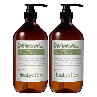 Bouquet Garni Nad Scalp Dandruff Глубокоочищающий шампунь с ароматом лаванды и мускуса, 1 л, 2 шт.