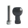 17mm/25mm Ball Head Bolt Ball Head Adapter Easy Adjustment M6/M8/M10 Adapter Phone Holder Car