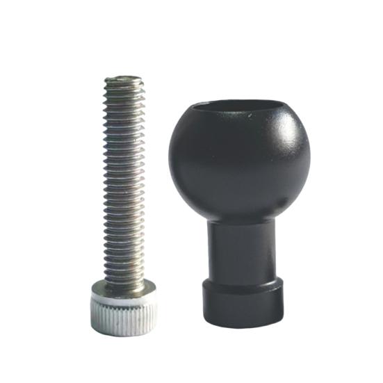 17mm/25mm Ball Head Bolt Ball Head Adapter Easy Adjustment M6/M8/M10 Adapter Phone Holder Car