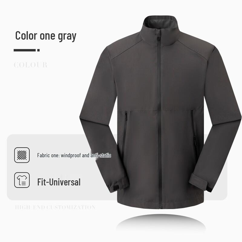 Customized Company Outdoor Jackets with Logo for Autumn/Winter Employee Workwear