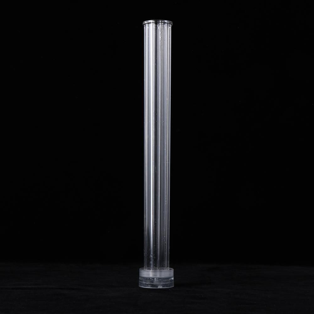 DIY Craft Match Large Cylinder Rib Plastic Clay Tools Candle Mold Long Pole Stripe Soap Making