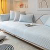 Sofa Cushion Summer Washed Non-Slip Mat Cushion Four Seasons Universal Affordable Luxury Style Leather Sofa Cover