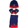 Set Hat Scarf Gloves MIRACULOUS LADYBUG Black