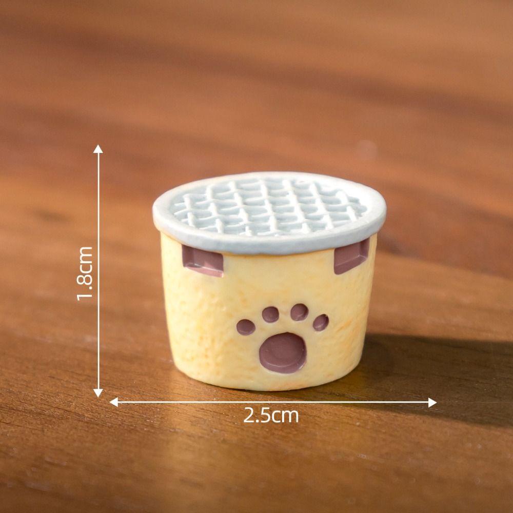 DIY Doll House Cat Doll Gardening Mini Animals Figurine Creative Miniature Figurines