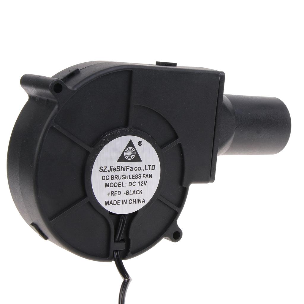 AC100-240V Adjustable Speed Outdoor Cooking Air Blowers Fire Starter BBQ Fan Speed Regulation 33mm Diameter Air Duct