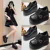 Fashion 2024 Fashion Lolita Shoes Women Pumps Thick Sole Mary Jane Shoes Wedge Heels High Heels Party Gothic Designer Shoes for Girls
