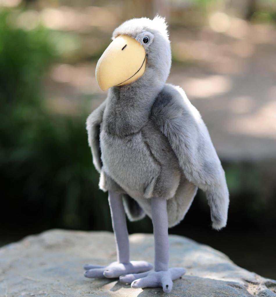 Taiyo Sangyo Boeki SEMB11 Realistic Plush Shoebill 31cm Stork, Fluffy, Standing,