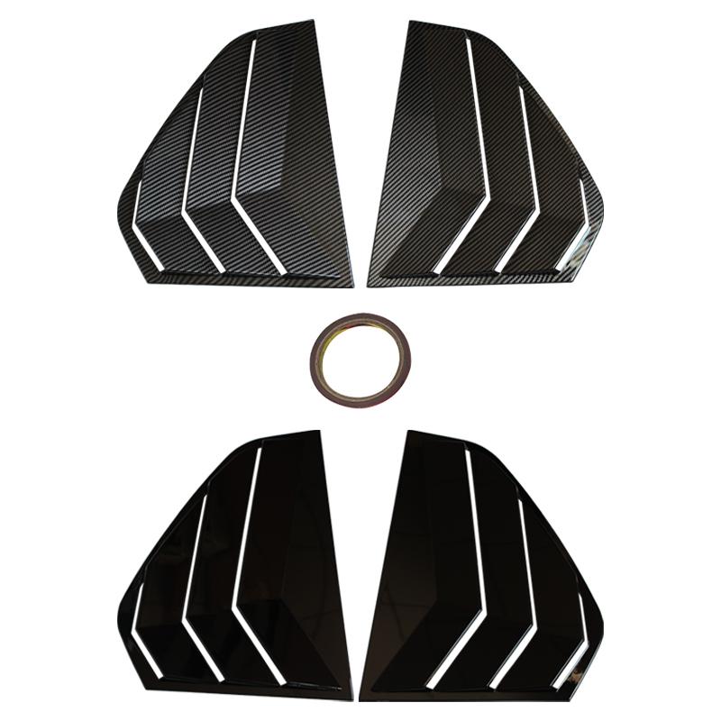 Car Rear Side Window Shutter Trim Windshield Shade Blind Cover For Volkswagen VW Golf 8 MK8 -