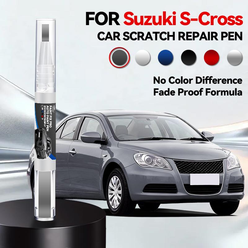 For Suzuki S-Cross 2006-2025 GY AK AA Paint Repair Pen Touch Up Scratch Remover DIY Auto Accessories Black White Grey