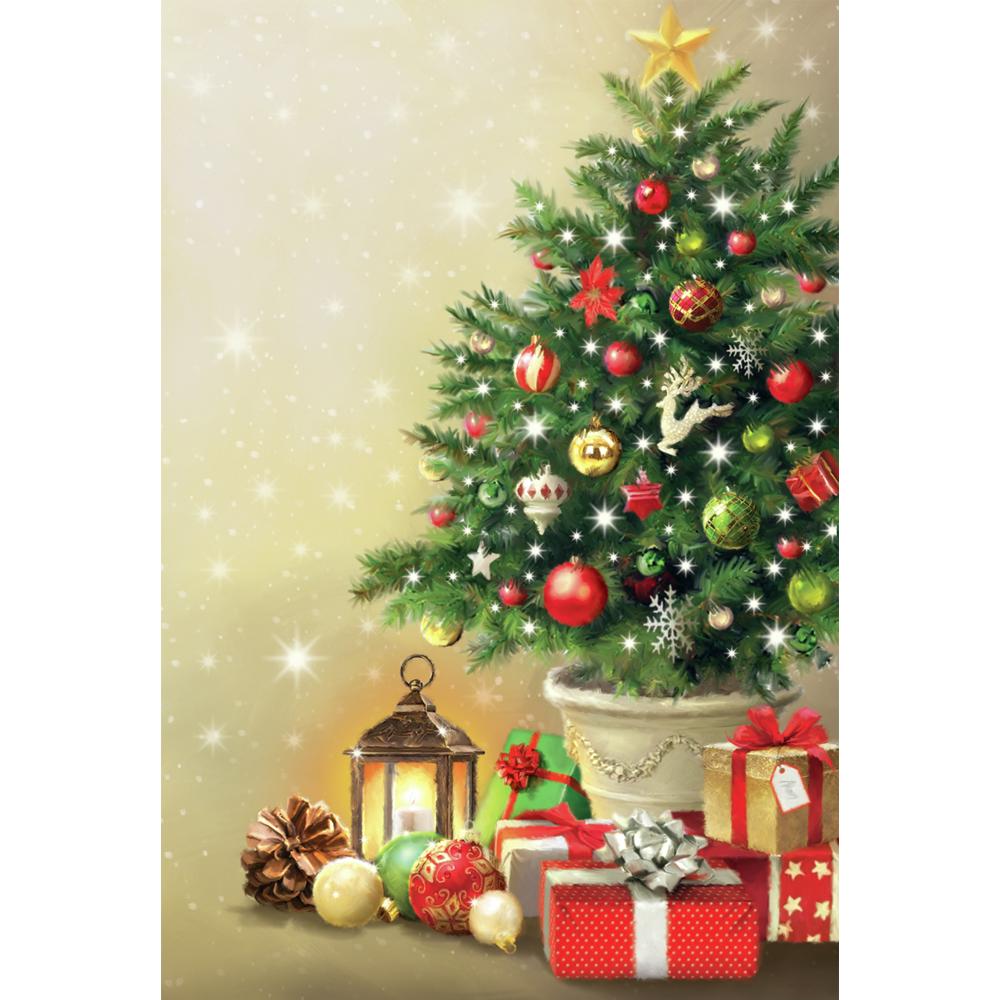 DIY Алмазная картина "Санта-Клаус" Полный круг Город Рождественский Алмаз Полный набор Вышивка 5D Вышивка крестиком Украшение дома