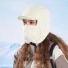 Windproof Scarf Mask Integrated Hat Coldproof Lei Feng Hat  for Outdoor Cycling Skiing