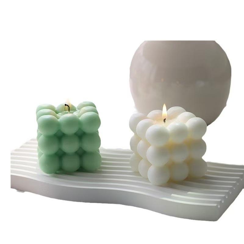 Bubble Creative Styling Rubik's Cube Aromatherapy Candles Ins Style Home Ornaments Rubik's Cube No Aromatherapy