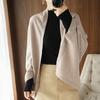 Women's Knitted Poncho Shawl Autumn Winter Knitted Cardigan Soft Warm Knitted Wool Poncho
