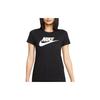 (WMNS) Nike Sportswear Essentials Logo T-Shirt 'Black' Women's DV6095-010