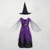 2024 European & American Children's Witch Anime Cosplay Halloween Costume