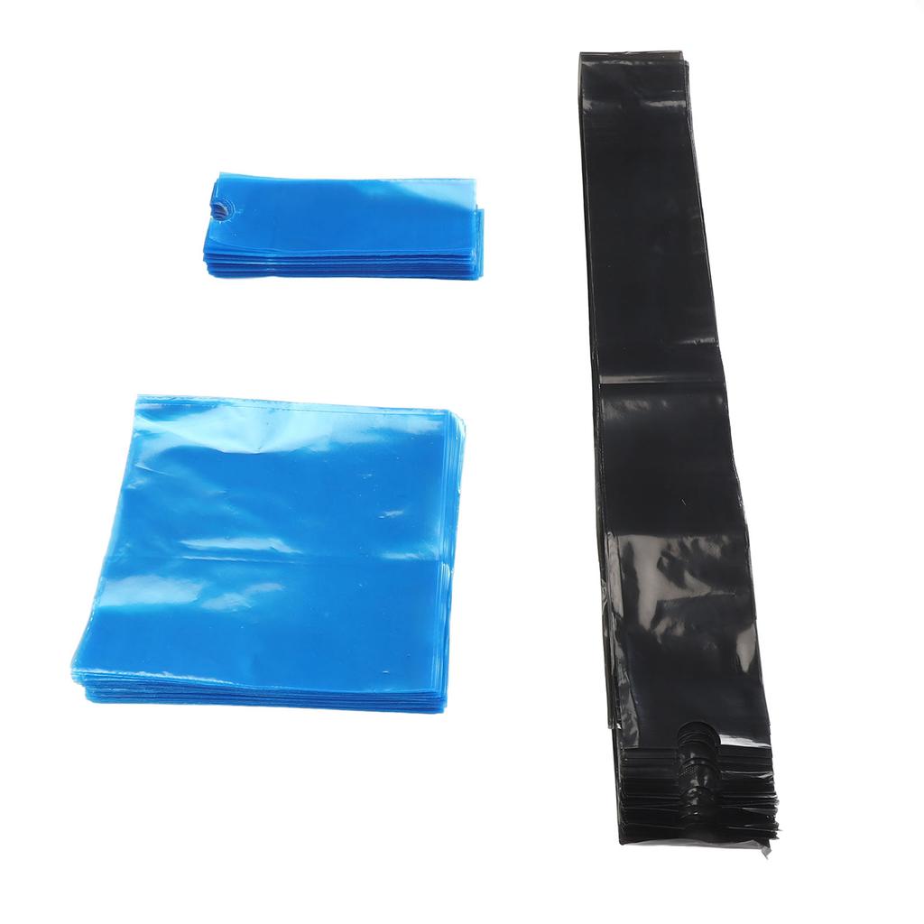 200 шт одноразовых роторных чехлов для тату-машинок с 100 шт черных удлиненных чехлов для шнура-клипсы 200 шт