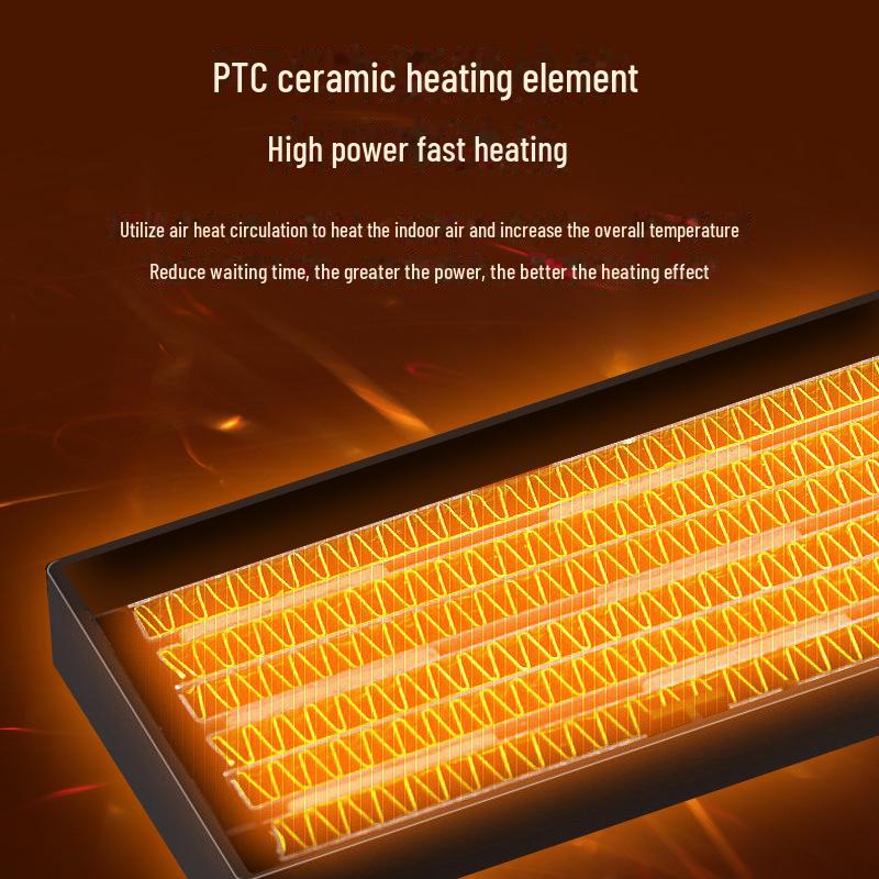 Настенный обогреватель Xiaxin мощностью 3000 Вт: Водонепроницаемый, энергосберегающий, быстрый нагрев для дома и ванной