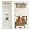 Sutra Scroll, Hanging Scroll, for the 88 Sacred Sites of Shikoku, Featuring Kobo Daishi and Shoko Daishi, with Original Hotokudo Clear File