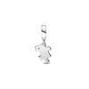 Pandora MOMENTS Fashion Trend Versatile Sparkling Puzzle Charm Women's Silver 792241C01