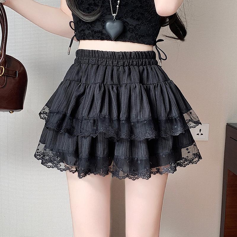 Юбка Весна Женская Новая Короткая Юбка С Завышенной Талией Пышная Юбка Юбка