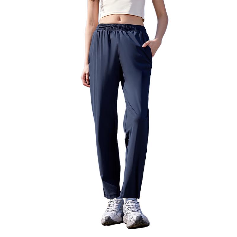 CAMEL Original Yarn Sun Protection Cool Feel Quick Dry Straight Knit Sports Pants