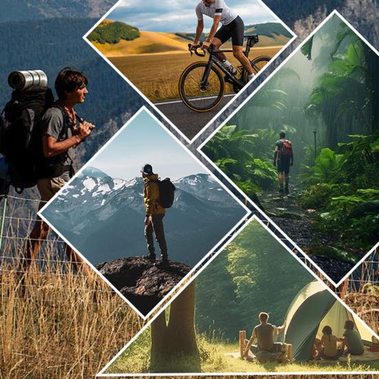 Hand Crank Emergency Radio with Flashlight Compact Portable Multifunctional FM/AM Solar Radio LED Torch