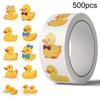 500 шт. Наклейки с утками Виниловые наклейки Самоклеящиеся наклейки для ведения дневника Скейтборда Бутылок для воды Компьютера Телефона Наклейки для скрапбукинга
