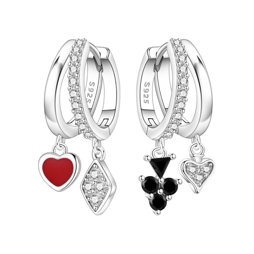 Orstarry Серьги из стерлингового серебра 925 пробы с асимметричным дизайном, серьги-ключи и замки, серьги-подвески для женщин, подарки на вечеринку, модные украшения