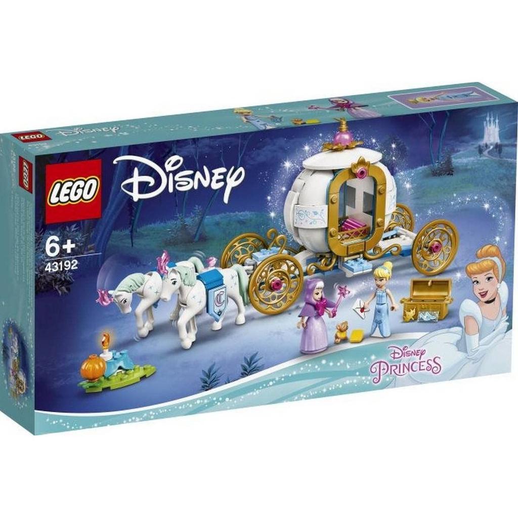 LEGO Disney Princess Cinderellas Carriage 43192 toy block gift doll animal girl 6 years up