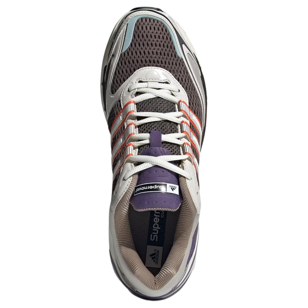 Adidas Supernova Cushion 7 Comfortable Shock Absorption Non-Slip Wear-Resistant Low-Top Casual Running Shoes Unisex Sneakers Brown Gray Purple IH5974