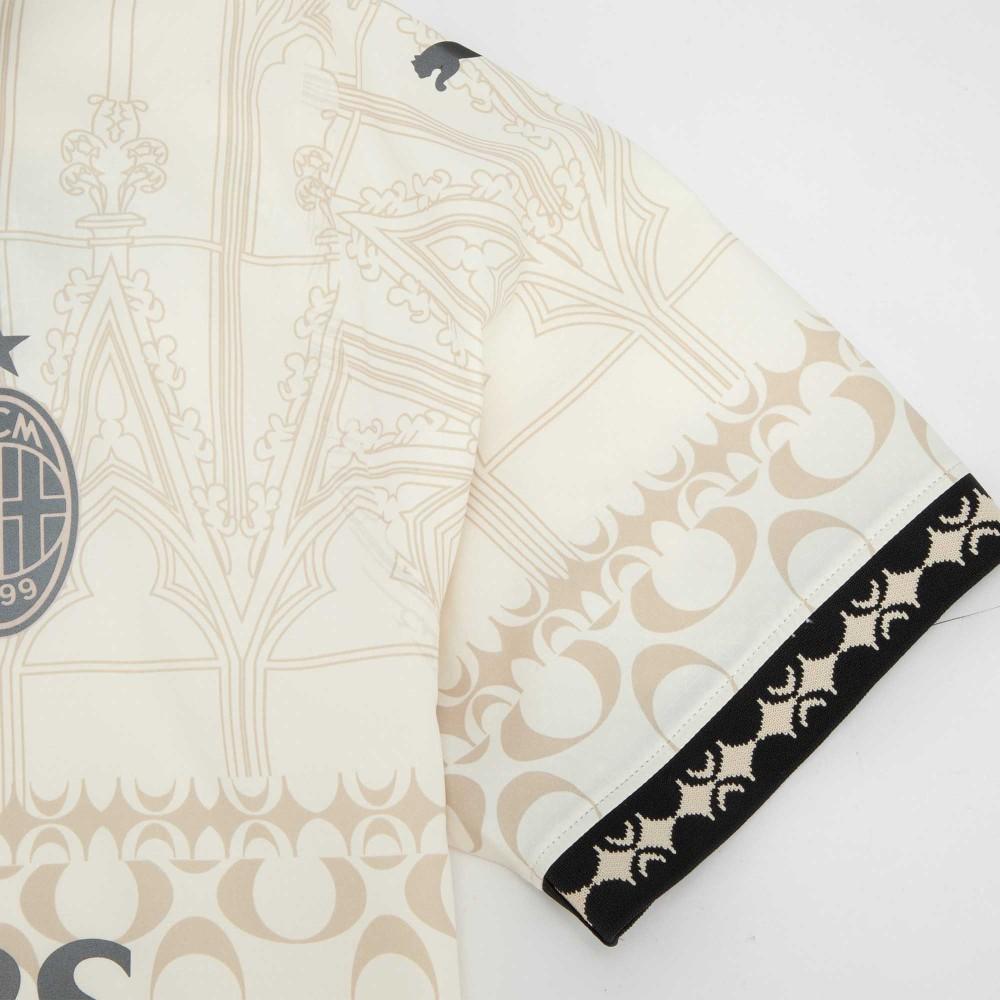 Puma Мужские топы X AC Milan x Pleasures Authentic Jersey Light Version белые 776066-02