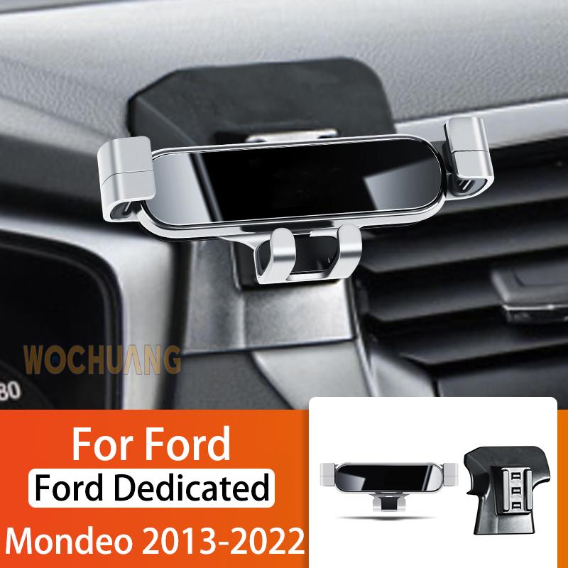 Car Mobile Phone Holder For Ford Mondeo 2013-2022 360 Degree Rotating GPS Special Mount Support Navigation Bracket