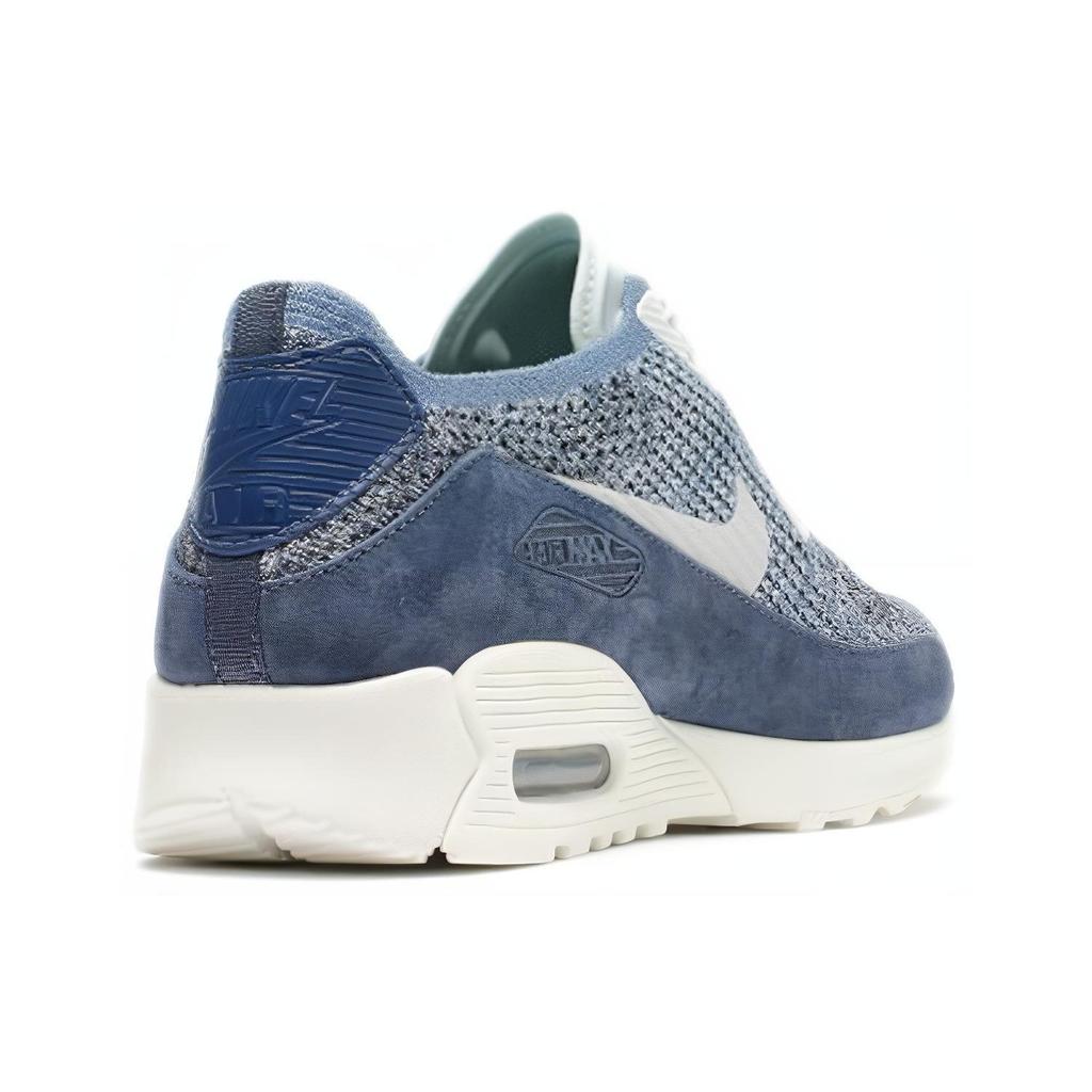 Nike Air Max 90 Ultra 20 Flyknit 'Серый Белый' Женские 889694-400