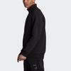 Adidas Originals Sprt Icon Qztt Sweatshirts Men's Black Stand Collar Thickened Regular GD5821