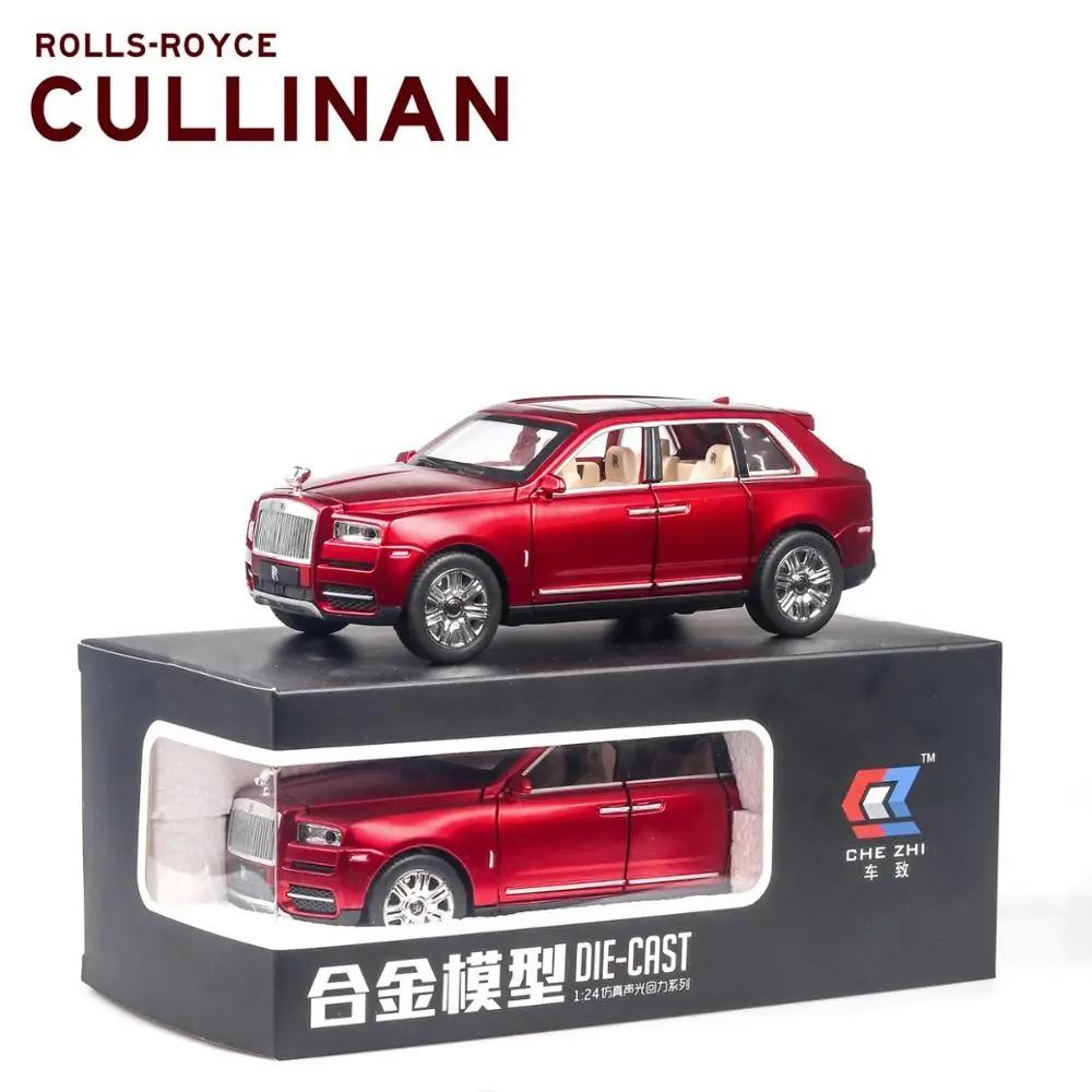 1/24 Rolls-Royce Cullinan Модель автомобиля Металлическая модель автомобиля Литой автомобиль из сплава Детская игрушка Подарочные предметы коллекционирования Бесплатная доставка
